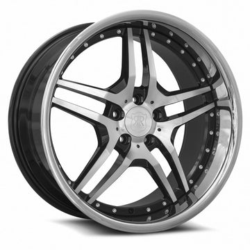 MRR Wheels RW2 Black Chrome Lip