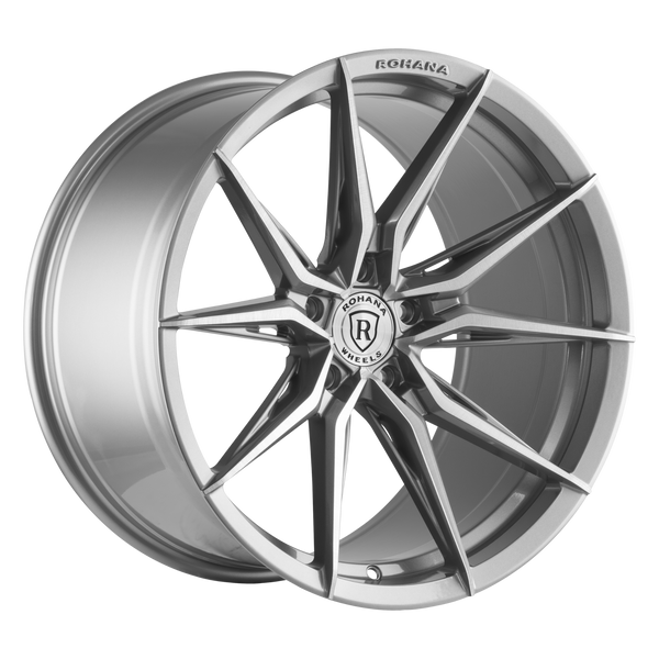 Rohana Wheels RFX13 Brushed Titanium