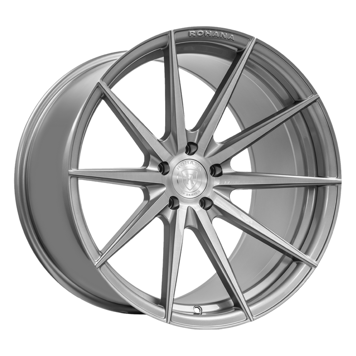 Rohana Wheels RFX1 Brushed Titanium