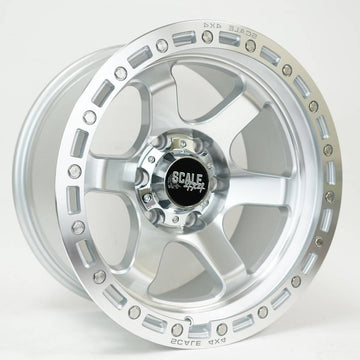 Scale Wheels S03 Silver Machined
