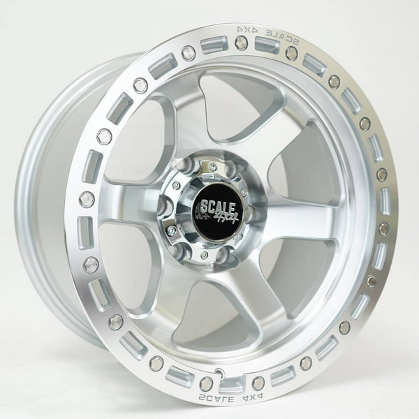 Scale Wheels S03 Silver Machined