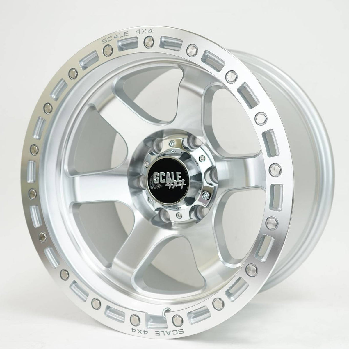 Scale Wheels S03 Silver Machined