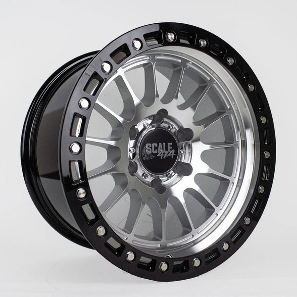 Scale Wheels S04 Silver Machined