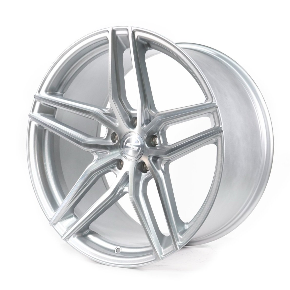 Select Wheels Shadow Silver Brushed