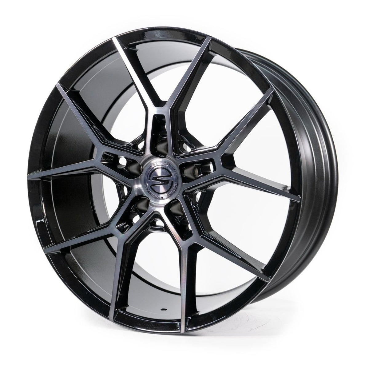 Select Wheels Alpine Black Brushed Tint Face