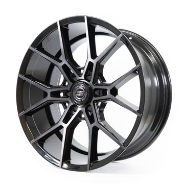Select Wheels Alpine Black Brushed Tint Face