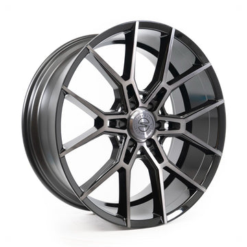 Select Wheels Alpine Black Brushed Tint Face
