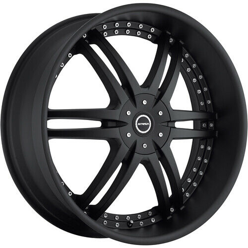 Strada Wheels S12 Denaro Stealth Black