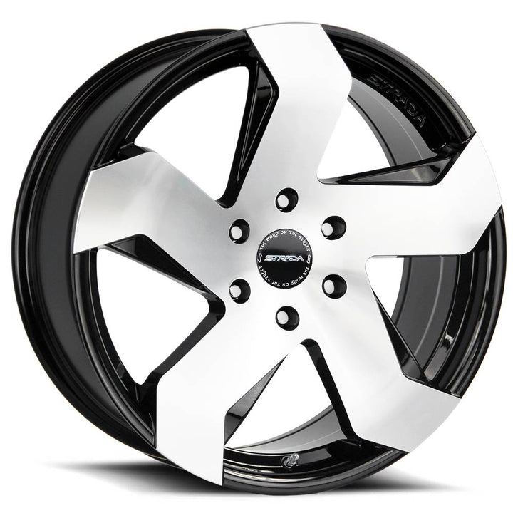 Strada Wheels S65 Coltello Black Machine