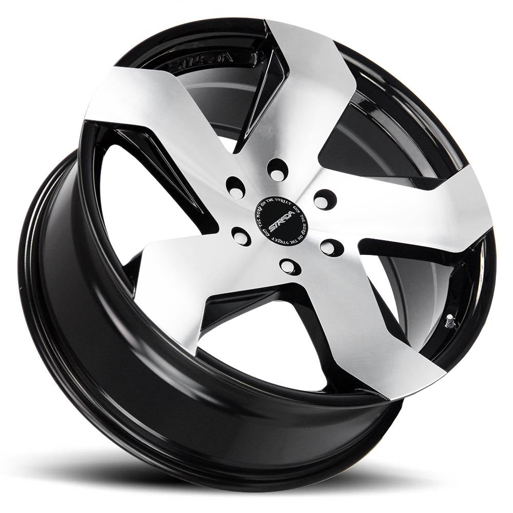 Strada Wheels S65 Coltello Black Machine