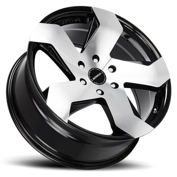Strada Wheels S65 Coltello Black Machine