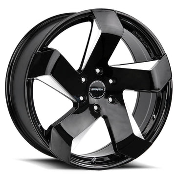 Strada Wheels S65 Coltello Black Milled