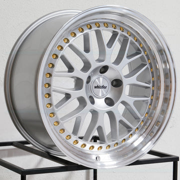 Whistler Wheels SK10 Machined Silver