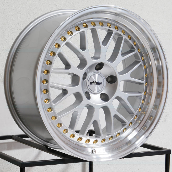 Whistler Wheels SK10 Machined Silver