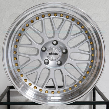 Whistler Wheels SK10 Machined Silver