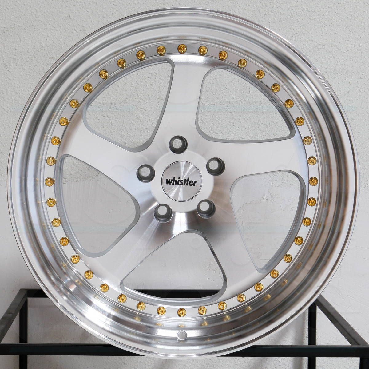 Whistler Wheels SK5 Machined Silver