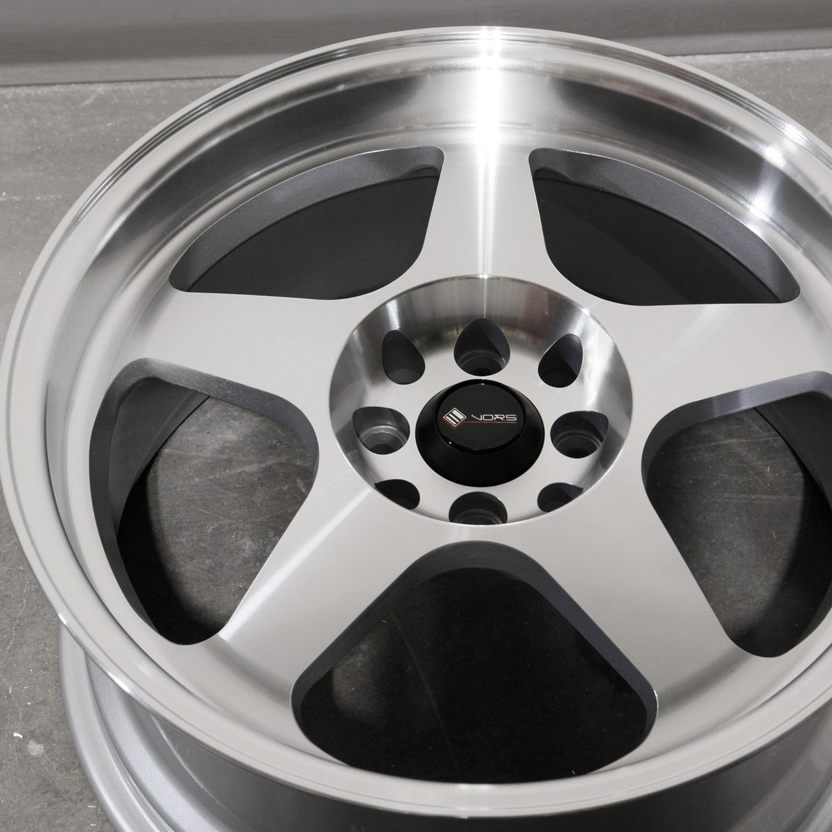 Vors Wheels SP1 Silver Machined