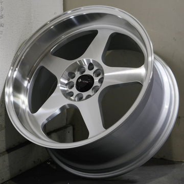 Vors Wheels SP1 Silver Machined