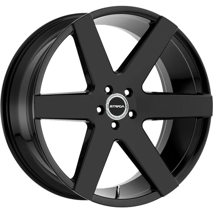 Strada Wheels S60 Coda Stealth Black - Wheels Outlet