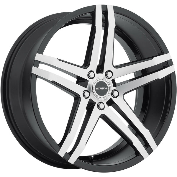 Strada Wheels S40 Domani Black Machine