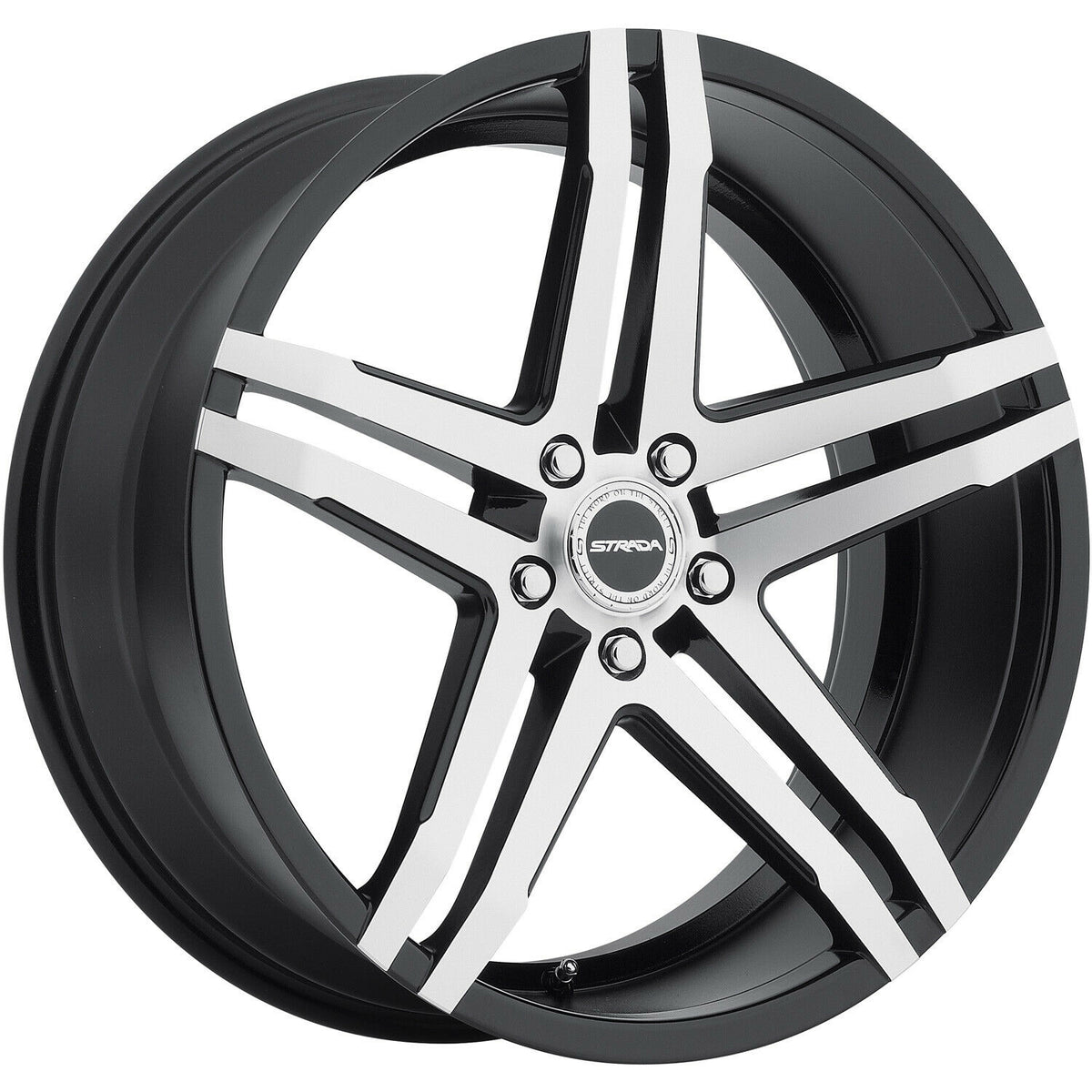 Strada Wheels S40 Domani Black Machine
