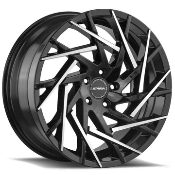 Strada Wheels S64 Nido Black Machine Tips
