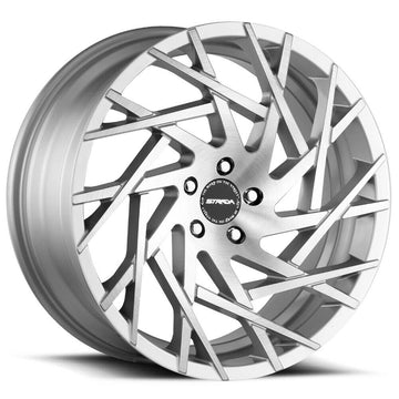 Strada Wheels S64 Nido Silver Brushed