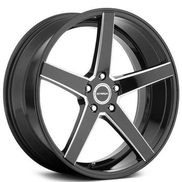 Strada Wheels S35 Perfetto Black Milled