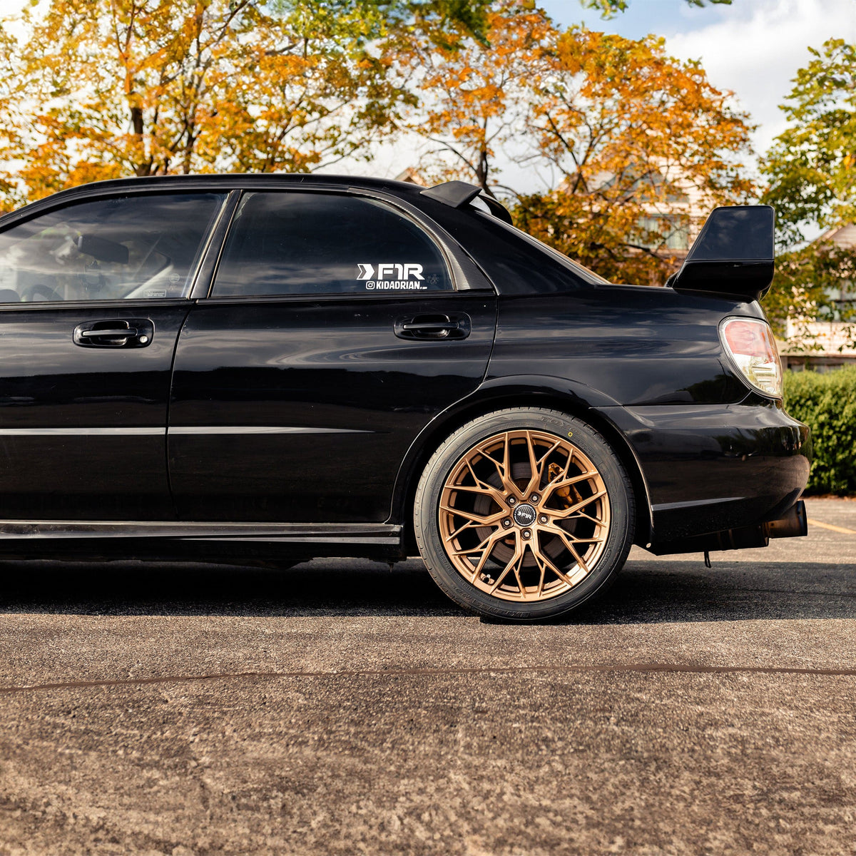 F1R Wheels FS3 Matte Bronze