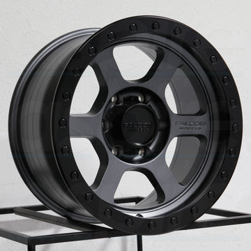 Falcon Wheels T1 Gunmetal Black
