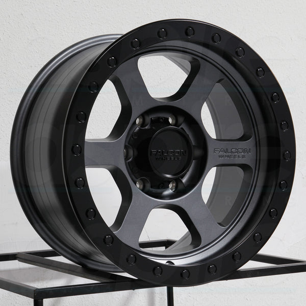 Falcon Wheels T1 Gunmetal Black