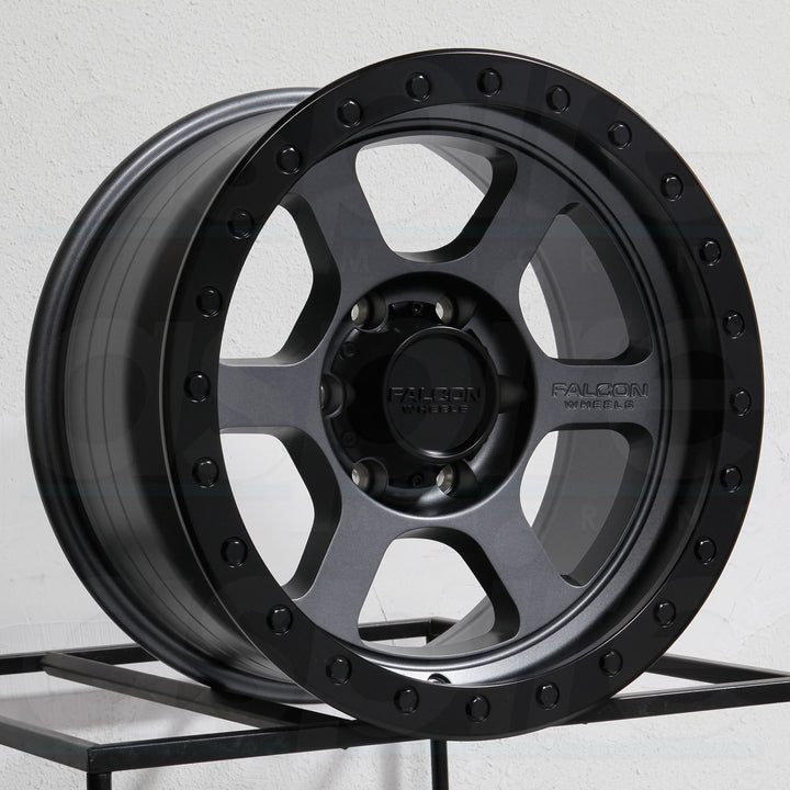 Falcon Wheels T1 Gunmetal Black
