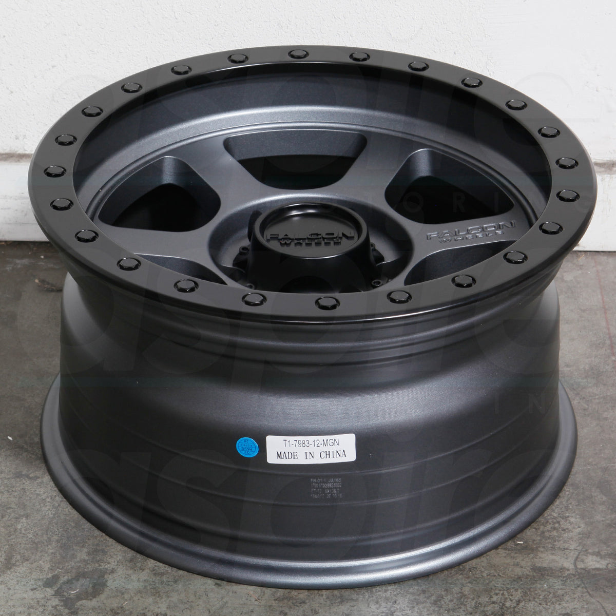 Falcon Wheels T1 Gunmetal Black