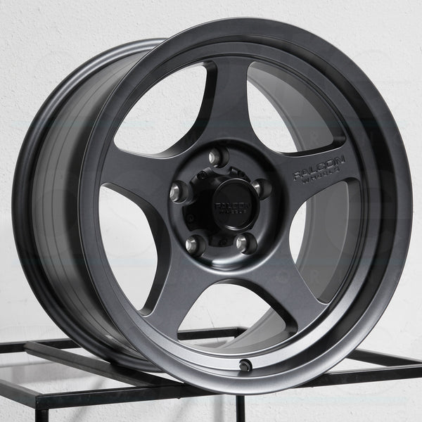Falcon Wheels T2 Full Matte Gunmetal