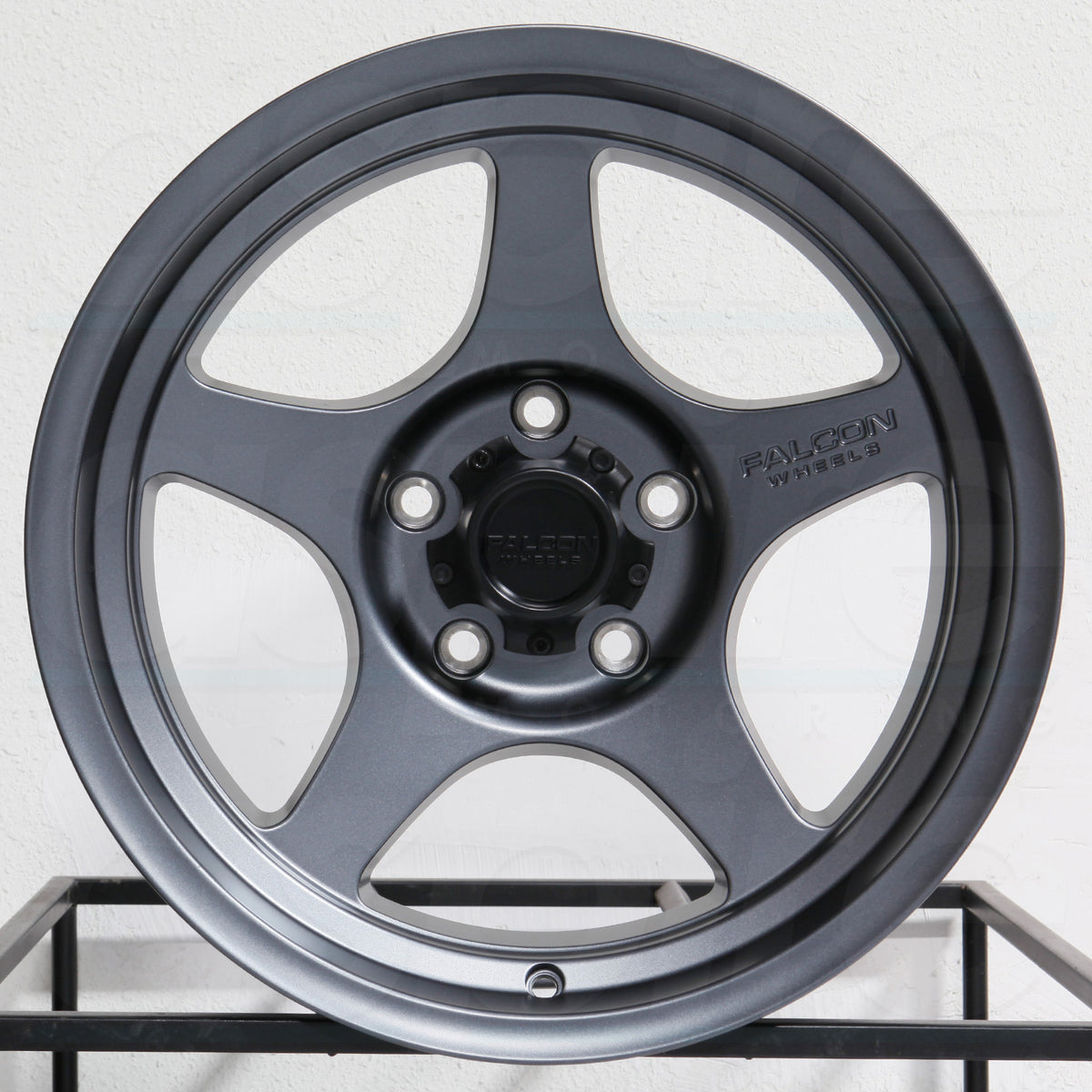 Falcon Wheels T2 Full Matte Gunmetal