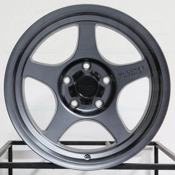 Falcon Wheels T2 Full Matte Gunmetal