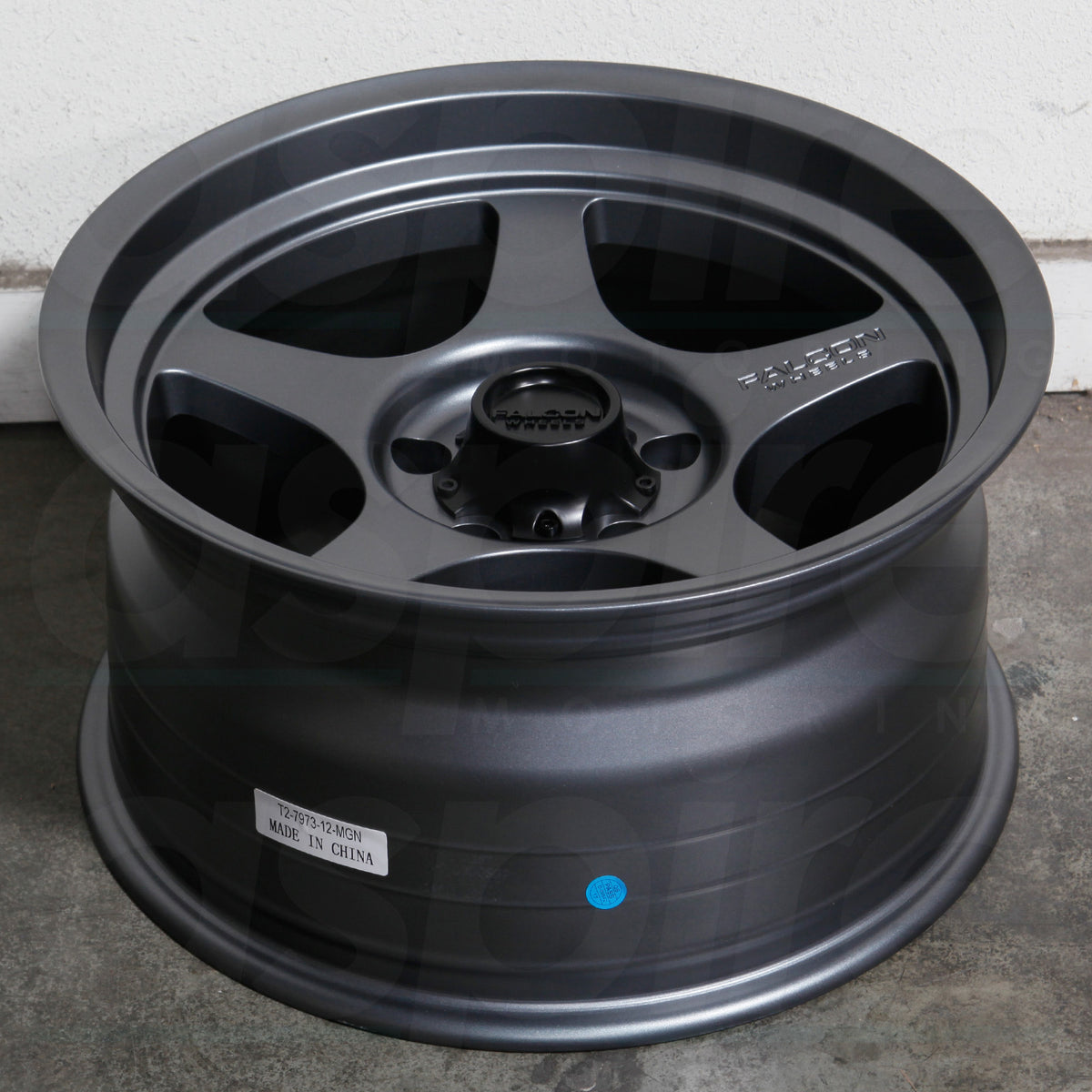 Falcon Wheels T2 Full Matte Gunmetal