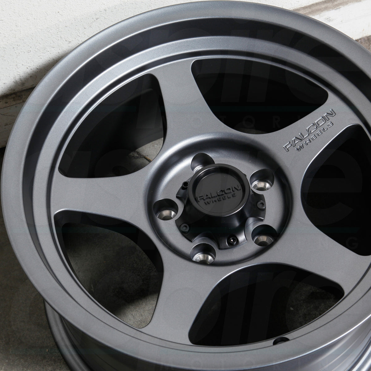Falcon Wheels T2 Full Matte Gunmetal