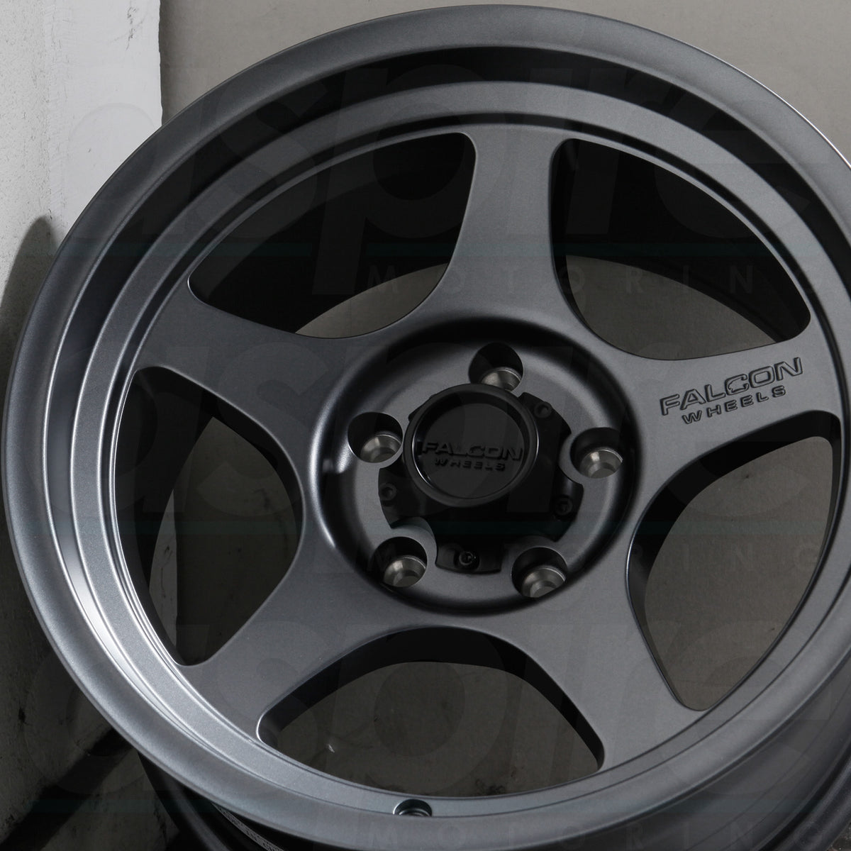 Falcon Wheels T2 Full Matte Gunmetal