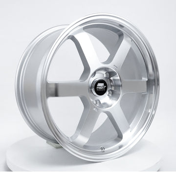 MST Wheels Time Attack FF Silver Machined