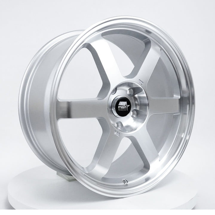 MST Wheels Time Attack FF Silver Machined