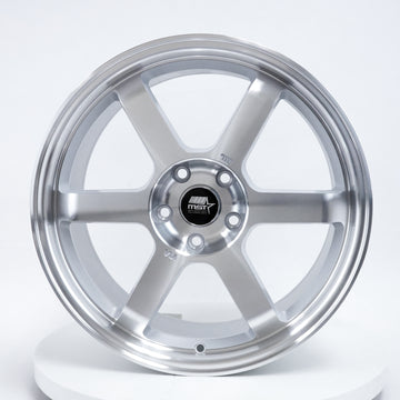 MST Wheels Time Attack FF Silver Machined