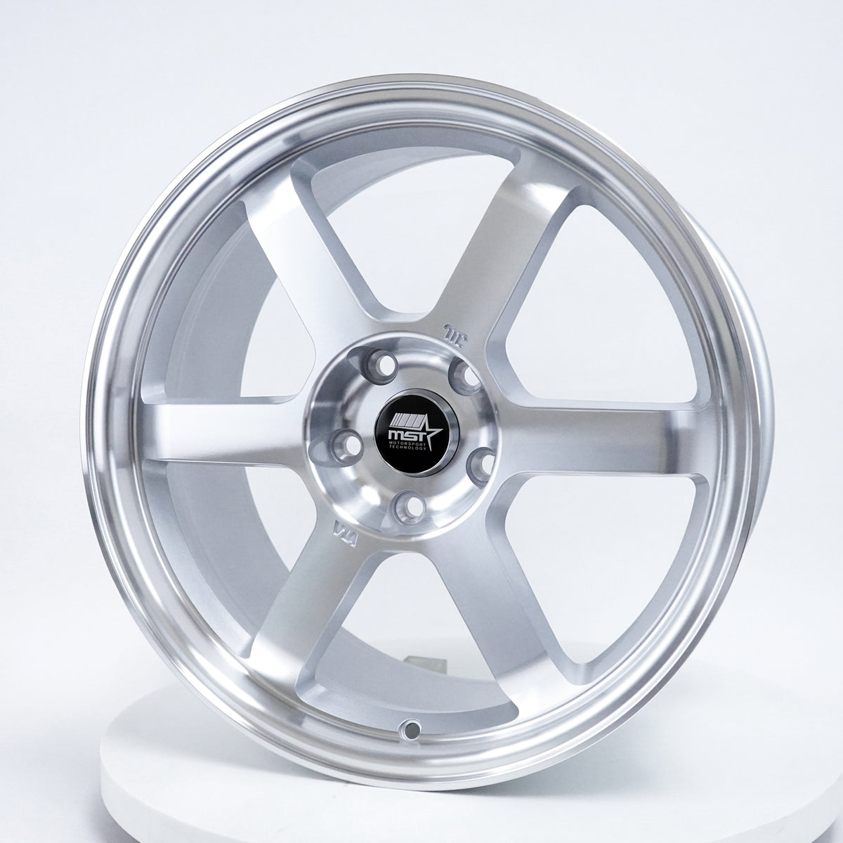 MST Wheels Time Attack FF Silver Machined