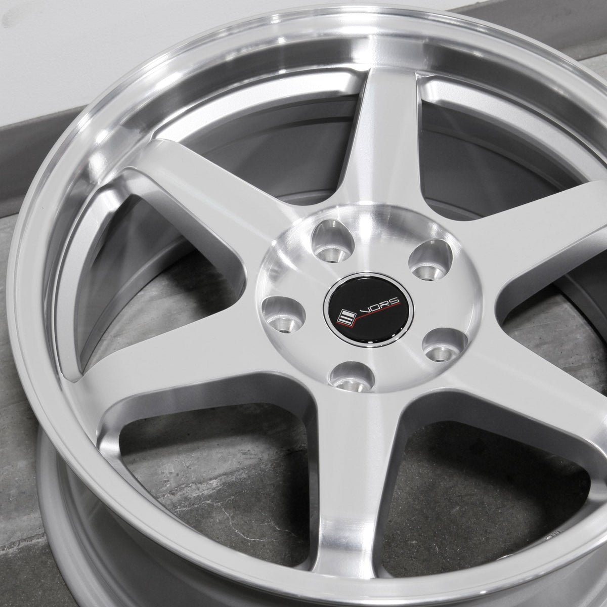Vors Wheels TR37 Silver Machined