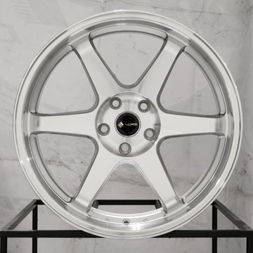 Vors Wheels TR37 Silver Machined