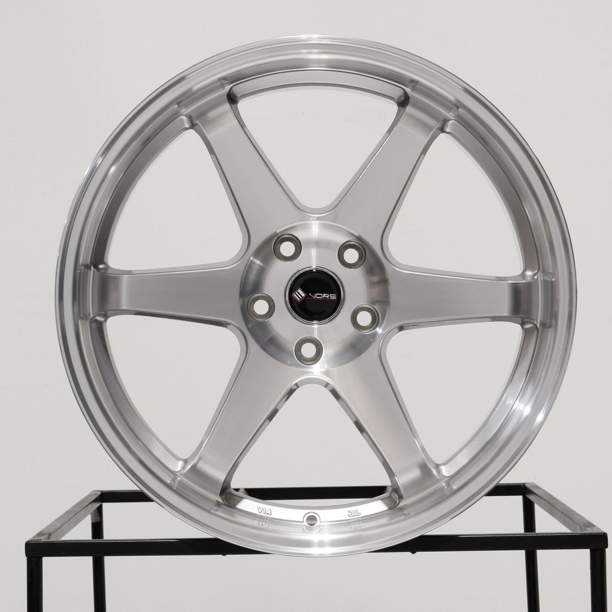 Vors Wheels TR37 Silver Machined