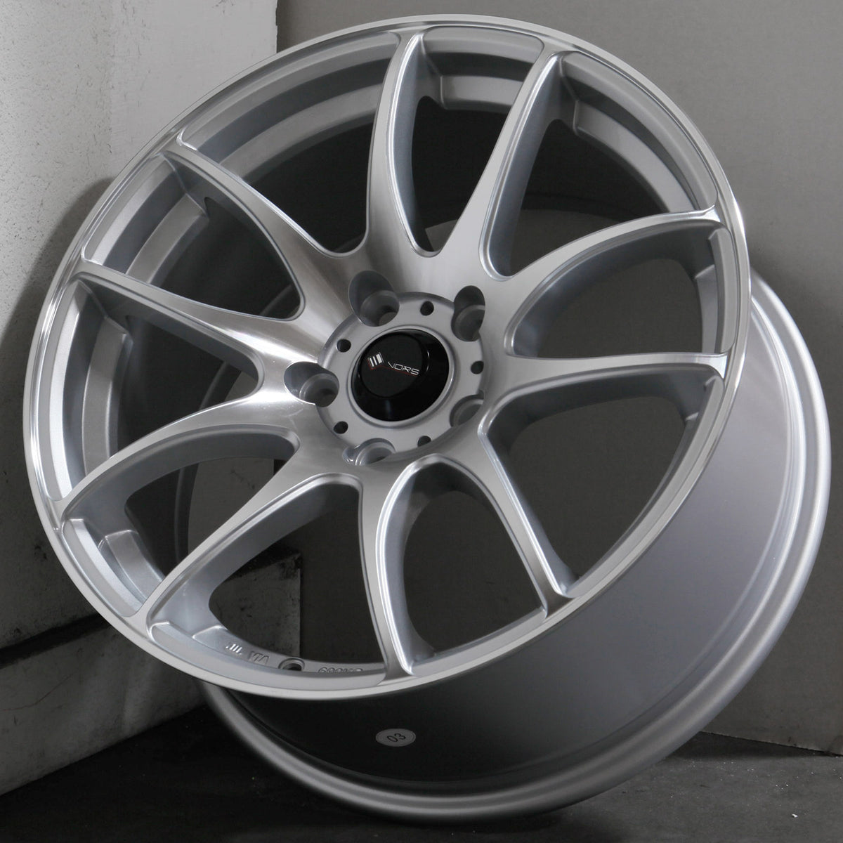 Vors Wheels TR4 Silver Machined