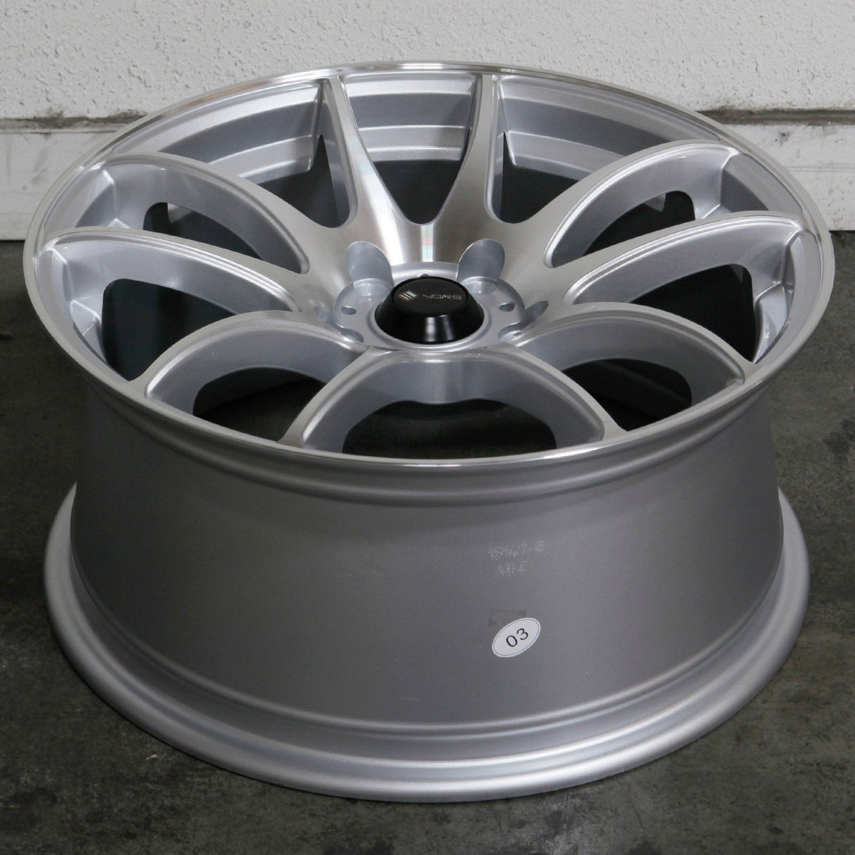 Vors Wheels TR4 Silver Machined