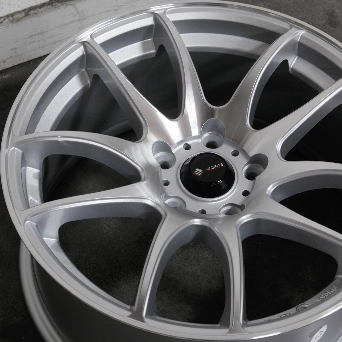 Vors Wheels TR4 Silver Machined