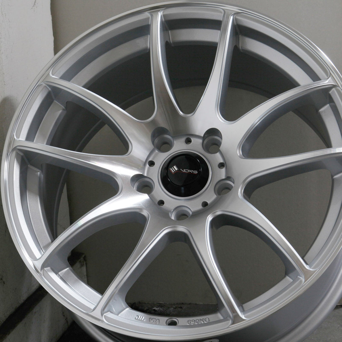 Vors Wheels TR4 Silver Machined